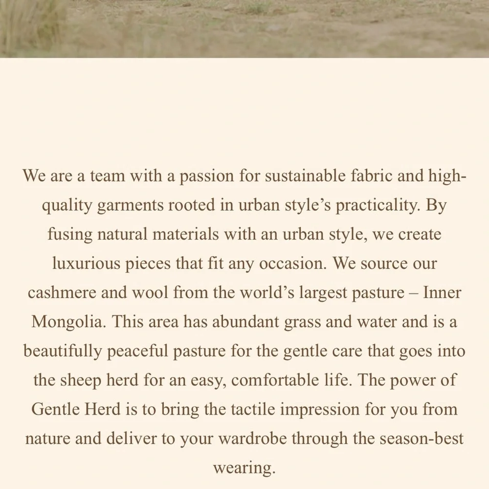 Elegant 100% Cashmere Ribbed Skirt, M, Oatmeal - Picture 9 of 10